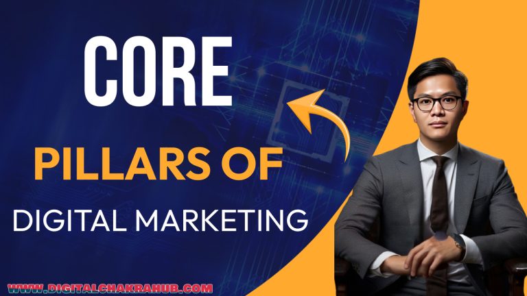 Core pillars of digital marketing?